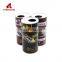 Motor oil tin can 1L round engine oil tin can with spout