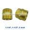 Brass copper plumbing fitting male thread G 1-1/4", 1-1/2", 2 inch union fast connector water hydraulic joint