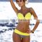 2019 Summer Sexy Sexy color matching candy color split Beach Wear Swim Backless Swimsuits for beauty