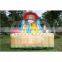 popular commercial grade colorful farm theme inflatable slide for sale