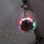 mini 8inch 20cm dj disco mirror ball light effect for wedding in silver, gold,rose gold, Black Christmas decoration ball