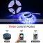 Smart Home LED Light Strip RGB 5050 Flexible Ribbon 5M Tape DC 12V+ Remote Control +Adapter