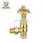 Uk style trv copper brass heating valves angle radiator