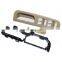 Beige 3 PCS LHD Switch Bezel+Handle Trim+Bracket For Jetta Golf Bora MK4