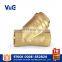 Factory Provide Directly Good Selling Brass Foot Valve With Strainer