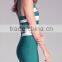 2015 new sey striped long sleeve strap striped white and green women knitted summer elegant bodycon luury noble bandage dress