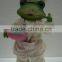 Lifelike Resin Frog Doctor Resin Color Painting Figurine Statue