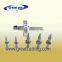 Flow drill bits