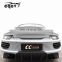 Body kit for Porsche 911 997 front bumper rear bumper wide flare and carbon fiber rear diffuser side skirts  hood bonnet