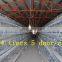 A type 160 layer chicken cage with 4 tiers and 8 cages Chicken cage