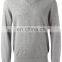 Men's 100% Cashmere Sweater 12gg Knitted Long Sleeve V Neck Pullover Knitwear