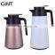 GiNT 1.9L High Quality Morden Style Tea Pot Leak Proof Stainless Steel Glass Coffee Pots