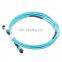 High Density 12 24 48 Core Fanout Cable OM3 OM4 MTP MPO Patch Cord