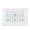 US standard Zigbee Tuya wifi remote control 6gangs 3way smart touch switch mobile phone voice timing