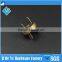 100% good comments hot sales brass nickel magnetic button