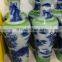 H1.2 meter Chinese Blue White Ceramic Tall Floor Decorative Vases Hand Painted Landscape Design