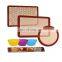 Luxurious Design Wholesale Personalized Sheet Reusable Custom Non Stick Silicone Baking Mat