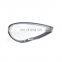 Front Headlight Headlamp Transparent Lens Cover Lampshade  Silver Border Fit For Porsche Panamera 2010-2014