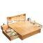 New design Hot Sale Nordic Modern Style Bedroom Furniture King Size Wooden Bed