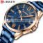 Curren 8389 Luxury Brand Mens Quartz Watch Stainless Steel Scale Waterproof 2021 Curren-Watches