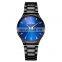 LONGBO 80471 Men Women Lovers Quartz Wrist Watch Fashion Thin Dial Simple Stainless Steel Business Watches
