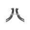 A pair of armrest covers for BMW X1X2 F48F49 door armrest inner door handle cover OEM 5141 7417 513-CT2