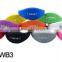 Low chemical reactivity proximity RFID wristbands with alert