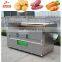 Potato brush peel machine