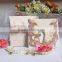 2016 New Arrival Rustic Embossed Wedding Invitations Card Pocketfold