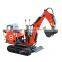 Chinese shandong Hengwang hydraulic pump 0.8t mini excavator price