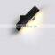 Modern Black Decoration Up and Down Outdoor Indoor Luxury Home Room Bedroom Hotel Bathroom Lamp Reading Light LED Wall Lamp
