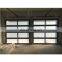 Foshan Contemporary  Automatic Door Garage  Roll Up Luxury Smart Plexi glass Glass 3 Panel Garage Door