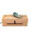 Bamboo Cable Management Box Stylish Cord Organizer Box Conceal Power Strips Electrical Cords from TV Computer USB Hub