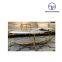 Tiptop Stainless Steel white marble top coffee table gold nested coffee table coffee table gold base