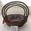 Fruit And Gift Basket Wicker Basket Rectangular Shape