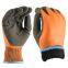Waterproof 15G Nylon Acrylic Terry Lining Latex Double Coated Cold Weather Grip Gloves