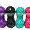 High quality PVC double hand foot spiky massage ball