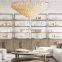 Exquisite Modern Luxury Diamond-Cylindrical Crystal Pendant Chandelier for Living Dining room Kitchen Island Foyer Bedroom