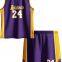 Kids Basketball Jerseys Classic Mesh Sleeveless Shirt for Boys Training Athletic