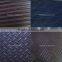 Anti slip checker rubber floor mat with thickness 3mm