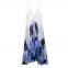 2025 Spring/Summer New European and American Style Women's Fashion Sexy Sleeveless Strap Printed Dress