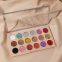 18 Makeup Glitter Color Palette Eyeshadow Customized logo Duochrome Pressed Glitter Eyeshadow La Sombra De Ojos