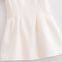 Spring New European and American Wave Style Wide Swing Short Sleeve Collar Dress for Women