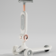 Foldable soft rubber handlebars, seats, lighting, music, aluminum pole, lightweight indoor sliding bike, new children's scooter