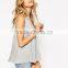Women Clothing Ladies Swing Vest with Drape Summer Tops For Women