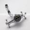 No.23801 Chrome Palting Desk Mounted Dual Levers Brass Basin Mixer