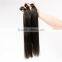 New sale straight soft resilist hair extension no dry no tangle can be bleached and dyed