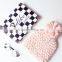 2016 Newest Fresh Macaron Color Thick Iceland Yarn Knitted Pom Pom Beanie Caps