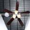 E27 Light Socket Hand Pull Ceiling Fan