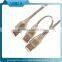 Male to 2male USB2.0 data cable